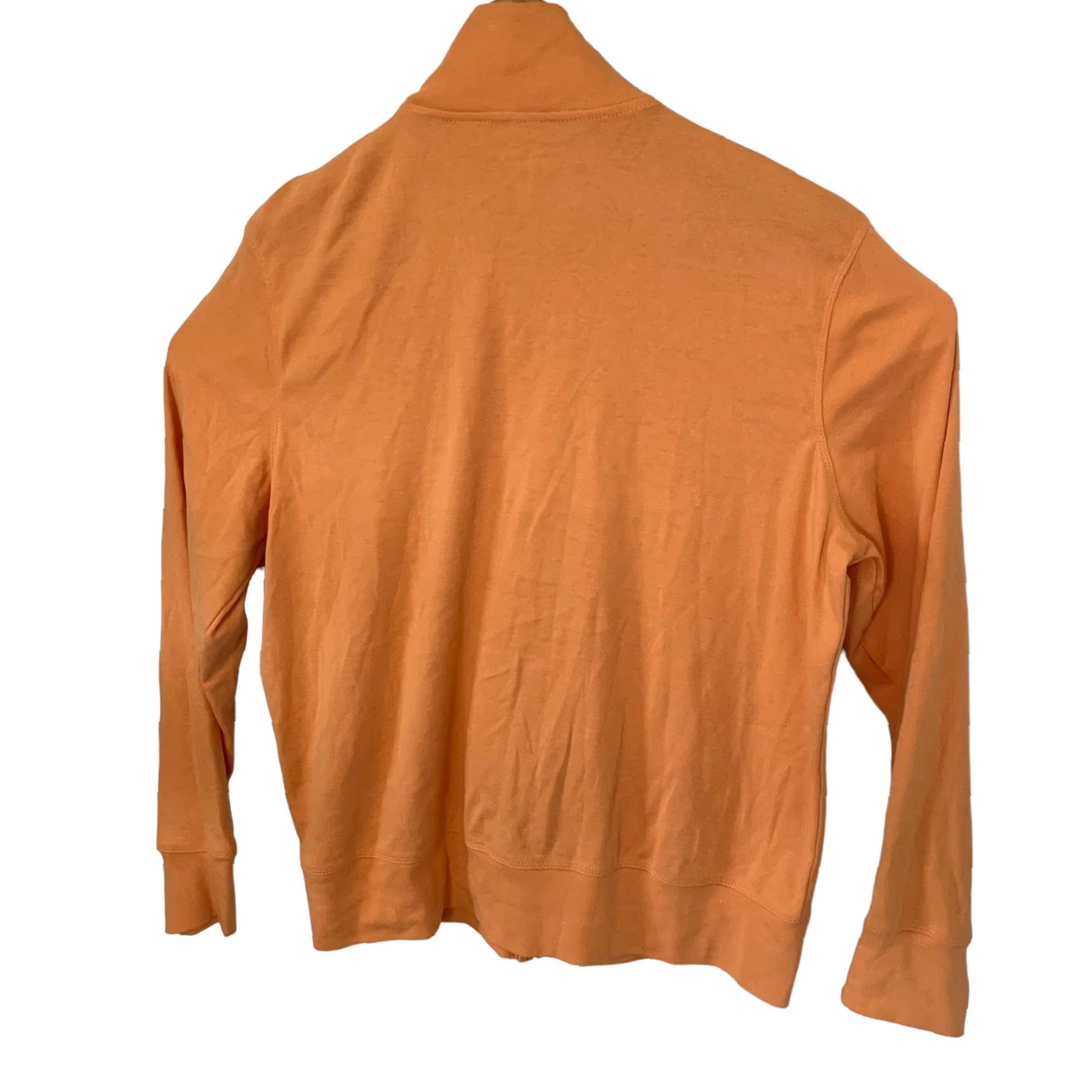 Hanes Hanes Jacket Womens Long-Sleeve Full Zip Jersey Track Orange Size L 12-14 NEW Size L / US 10 / IT 46 - 5 Thumbnail