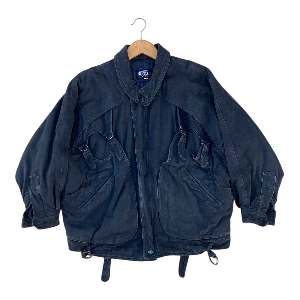 Japanese Brand Neo Blood Tokyo Utility Bondage Bomber Jacket Size US L / EU 52-54 / 3 - 2 Thumbnail