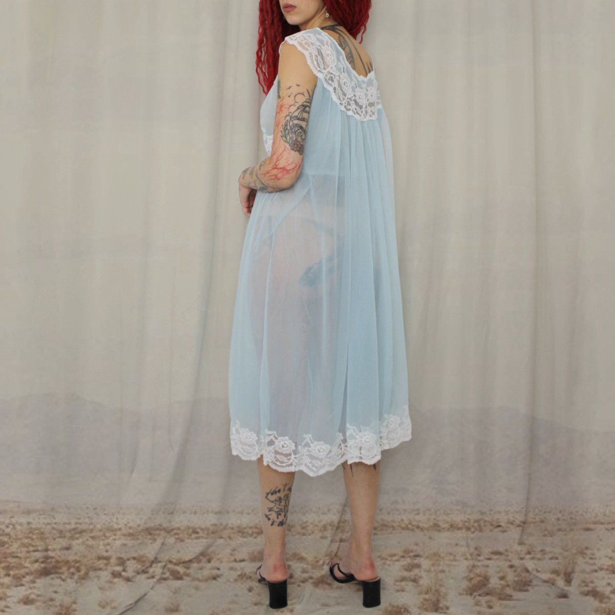 Other 🎐TEAL LACE DRESS🎐 Size L / US 10 / IT 46 - 3 Thumbnail