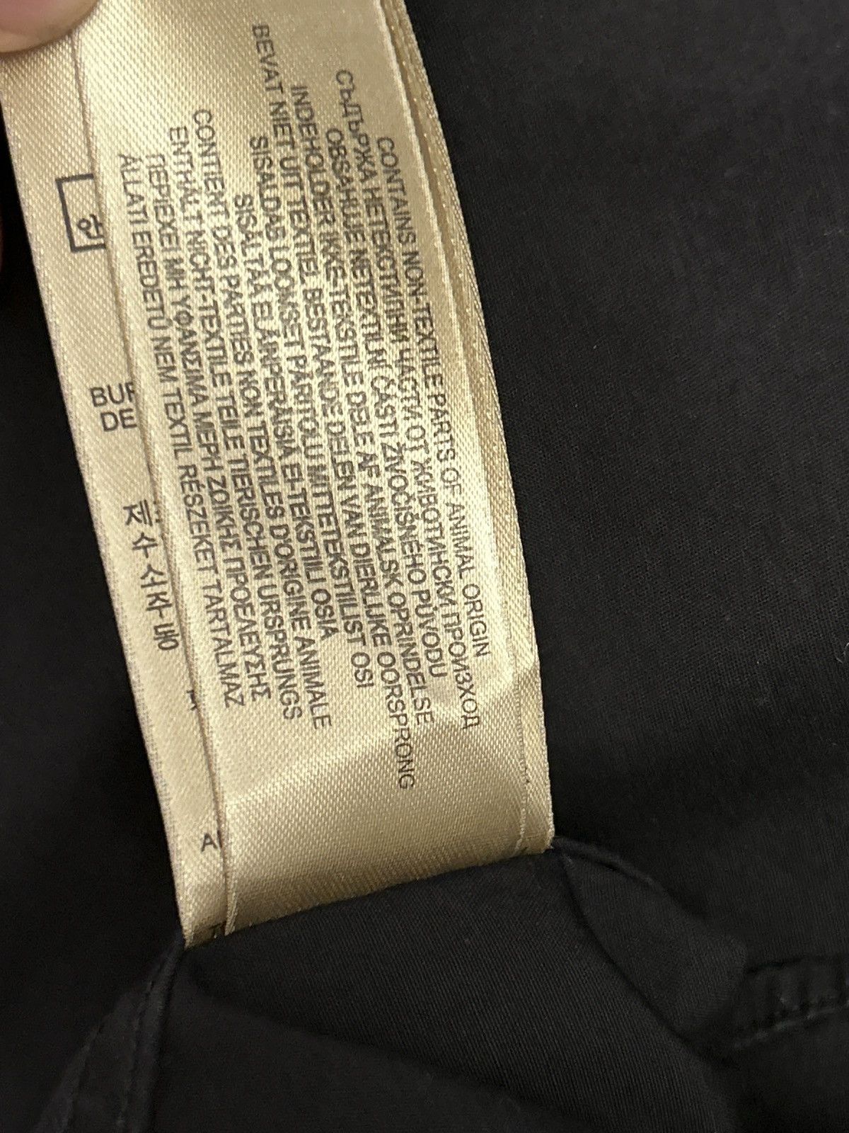 Burberry Burberry Brit Black Long Sleeve Shirt medium Authentic Size US M / EU 48-50 / 2 - 7 Thumbnail
