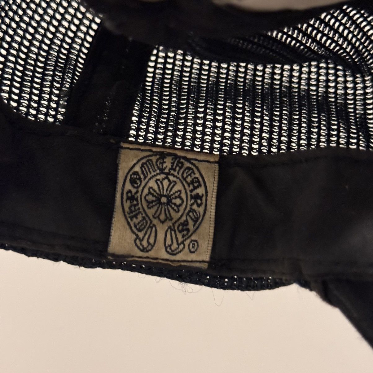 Chrome Hearts Chrome Hearts Rolling Stones Leather Patch Trucker Hat Size ONE SIZE - 3 Thumbnail