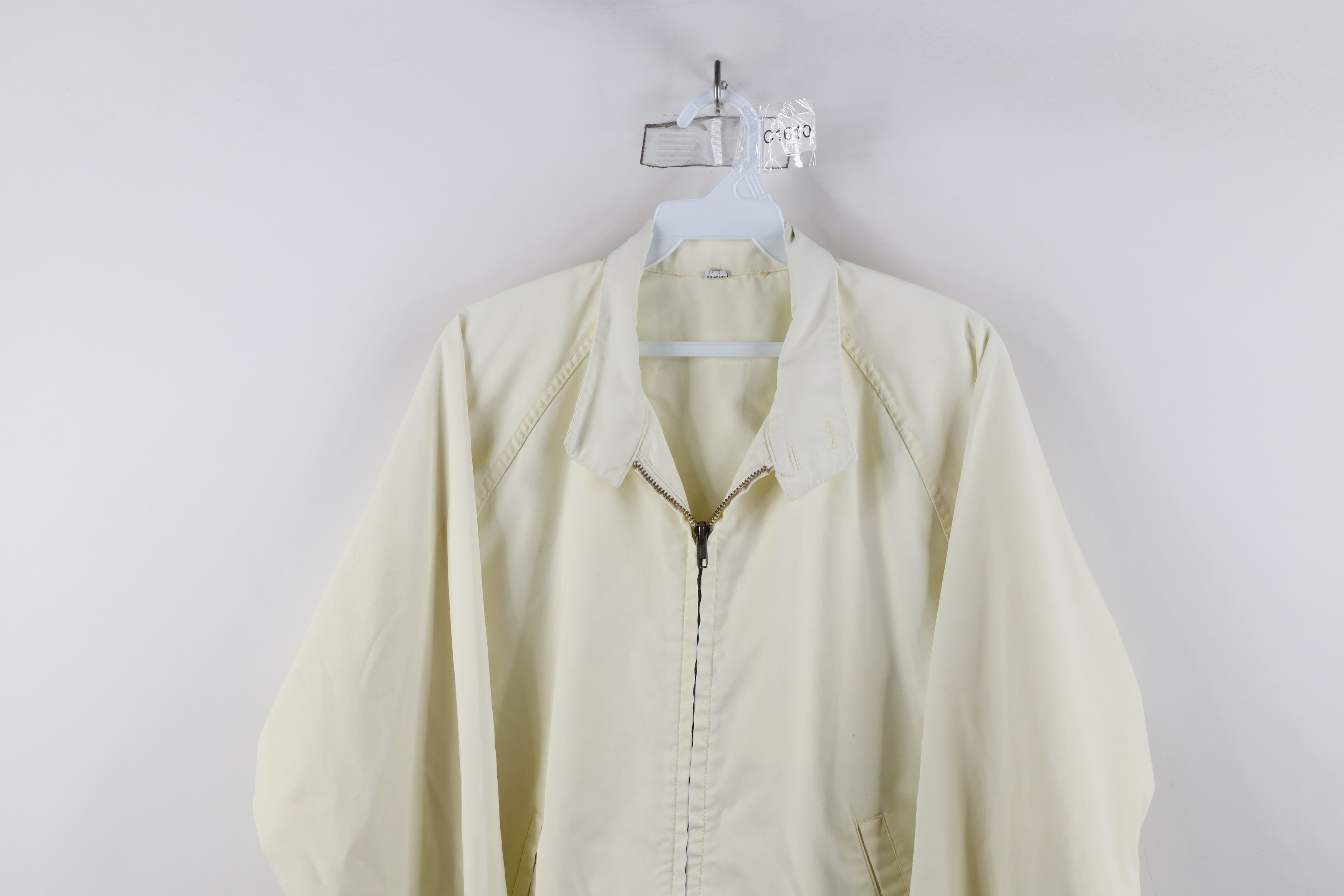 Vintage Vintage 60s 70s Streetwear Cafe Racer Bomber Jacket Cream Size US XL / EU 56 / 4 - 2 Thumbnail
