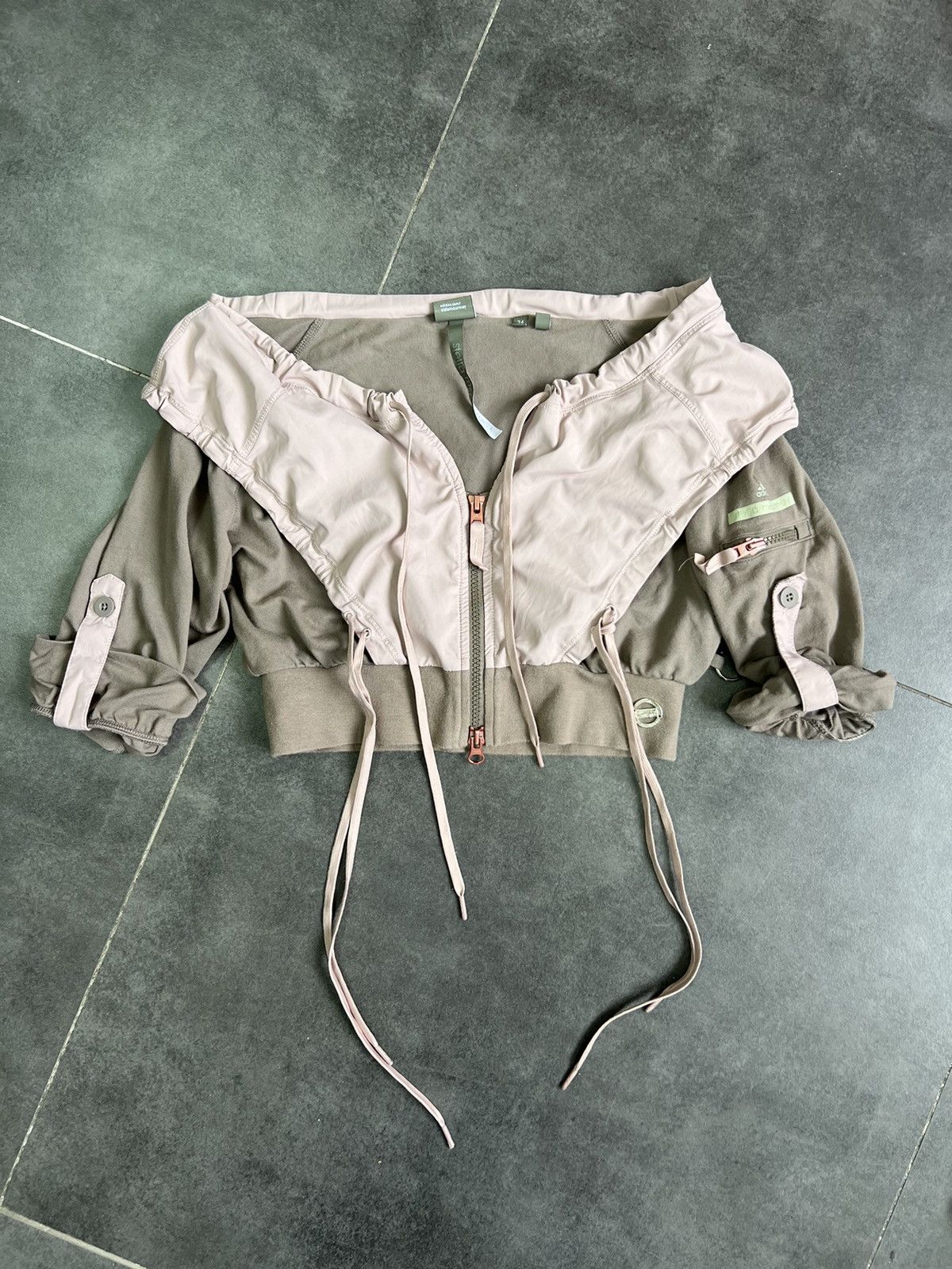 Adidas × Stella McCartney Stella McCartney Adidas Activewear crop Jacket M Size M / US 6-8 / IT 42-44 - 1 Thumbnail