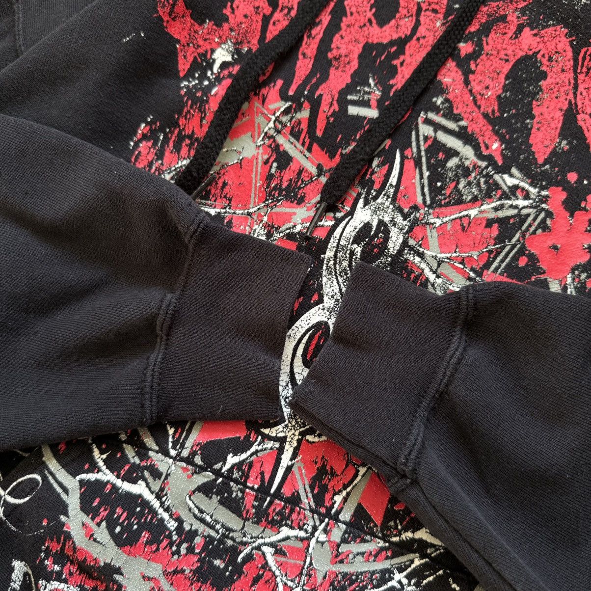 Slipknot 📌 Crazy Slipknot 2014 Rock Tour Hoodie Vintage Size L Size US L / EU 52-54 / 3 - 7 Thumbnail