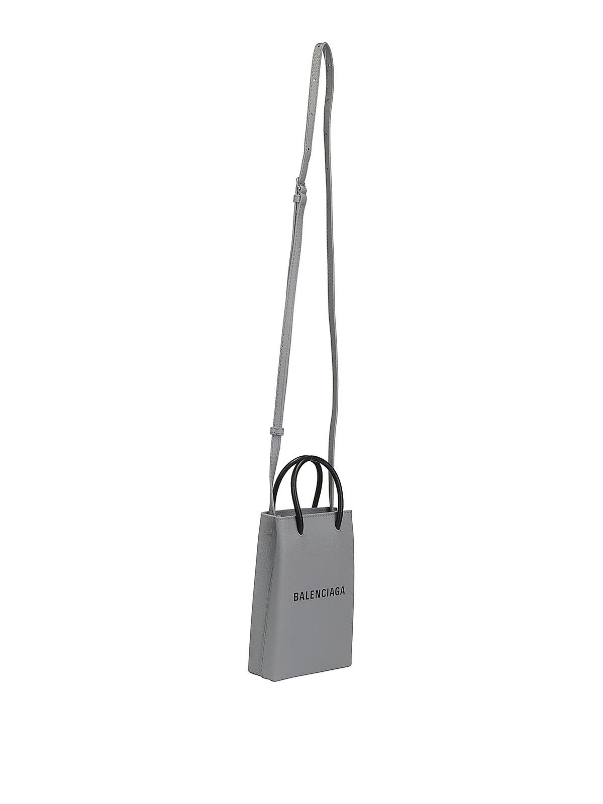 Balenciaga o1la1rc1a0126 Size: OS / Mini Shopping Bag in Grey Size ONE SIZE - 3 Thumbnail