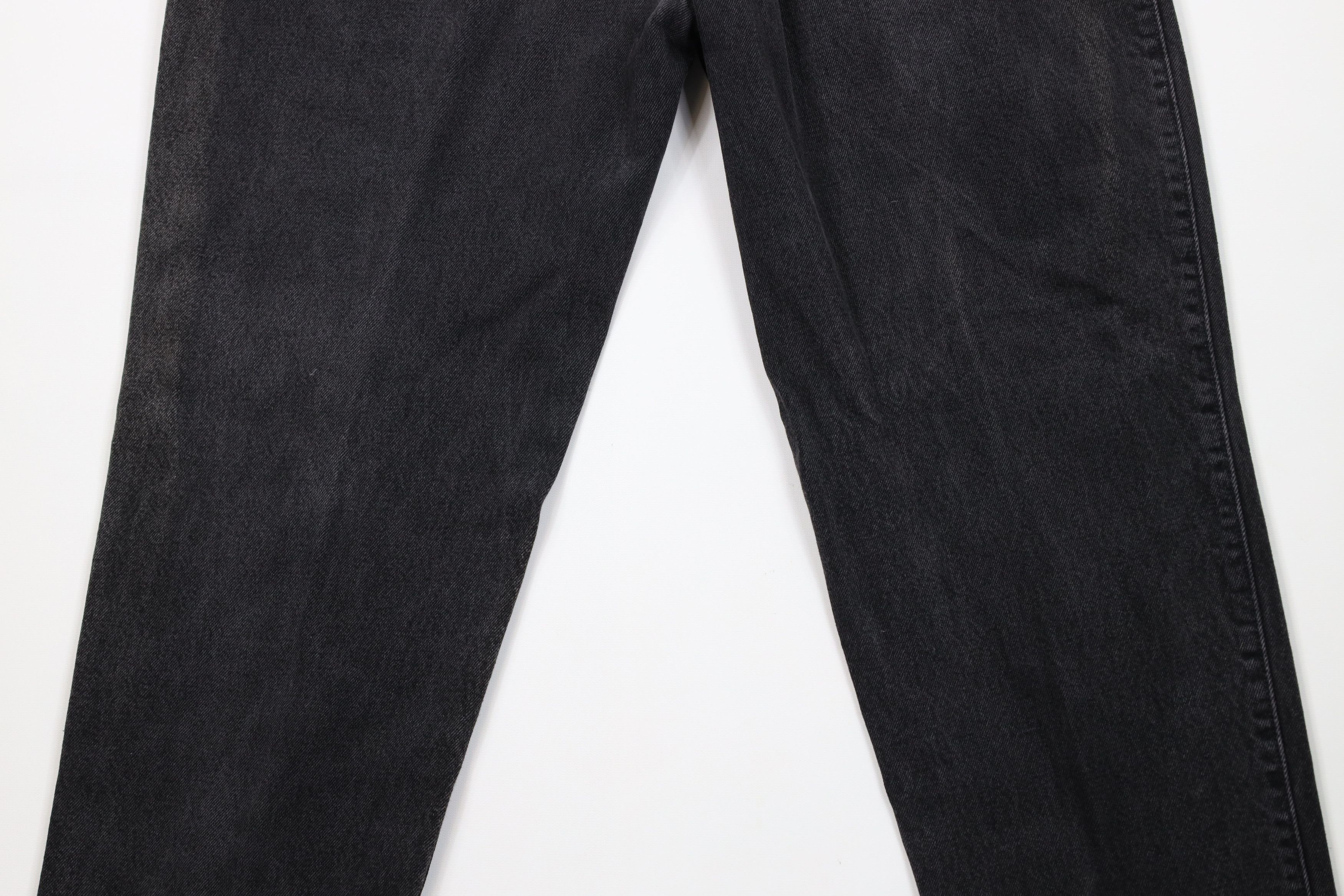 Levi's Vintage 90s Levis 545 Loose Fit Denim Jeans Black USA Size US 36 / EU 52 - 10 Thumbnail