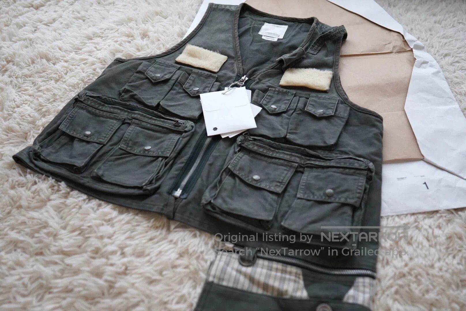 Visvim Black Multi-Pocket Utility Vest Size S. Size US S / EU 44-46 / 1 - 4 Thumbnail