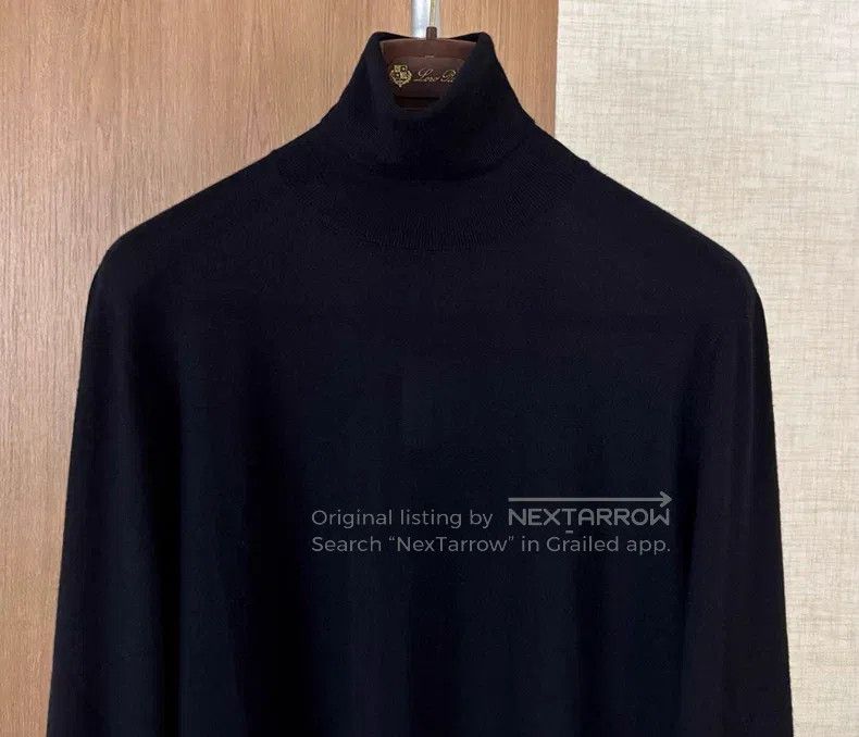 Hermes Hermes Autumn-Winter Men's High-Neck Cashmere Sweater Size US L / EU 52-54 / 3 - 2 Thumbnail