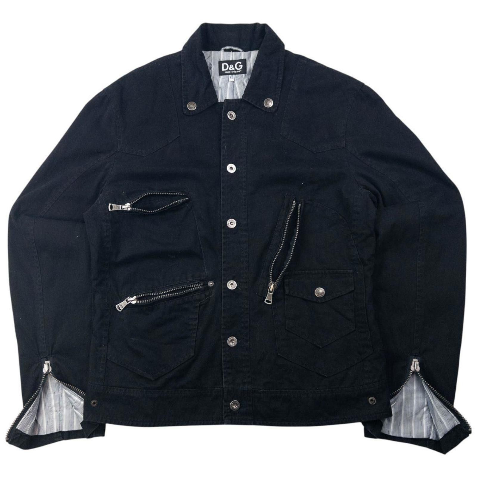 Dolce & Gabbana Vintage 2000s Dolce & Gabbana Multi Zip Jacket Size M Size US M / EU 48-50 / 2 - 1 Thumbnail