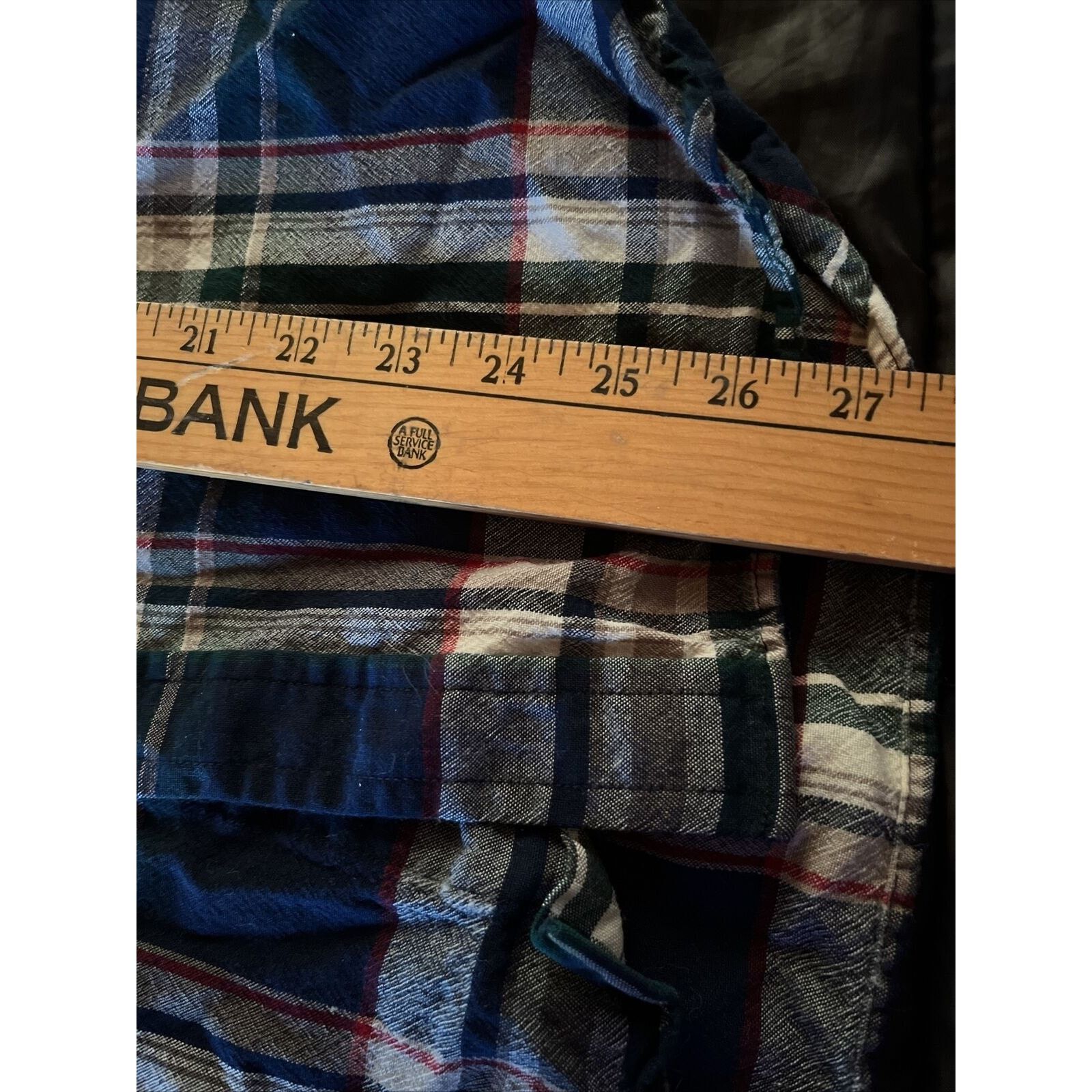 Pendleton Pendleton Sir Men’s M Green Plaid LS Wool Shirt *shrunk* Size US M / EU 48-50 / 2 - 15 Thumbnail
