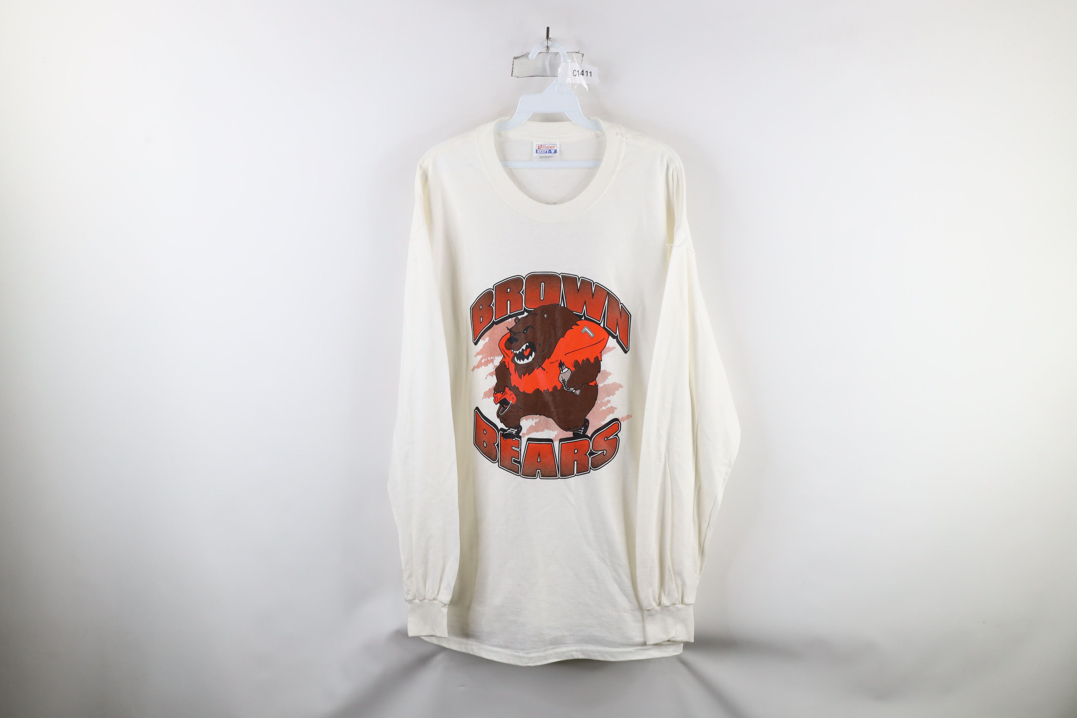 Vintage Vintage Y2K University Bears Football Long Sleeve T-Shirt Size US XL / EU 56 / 4 - 1 Thumbnail