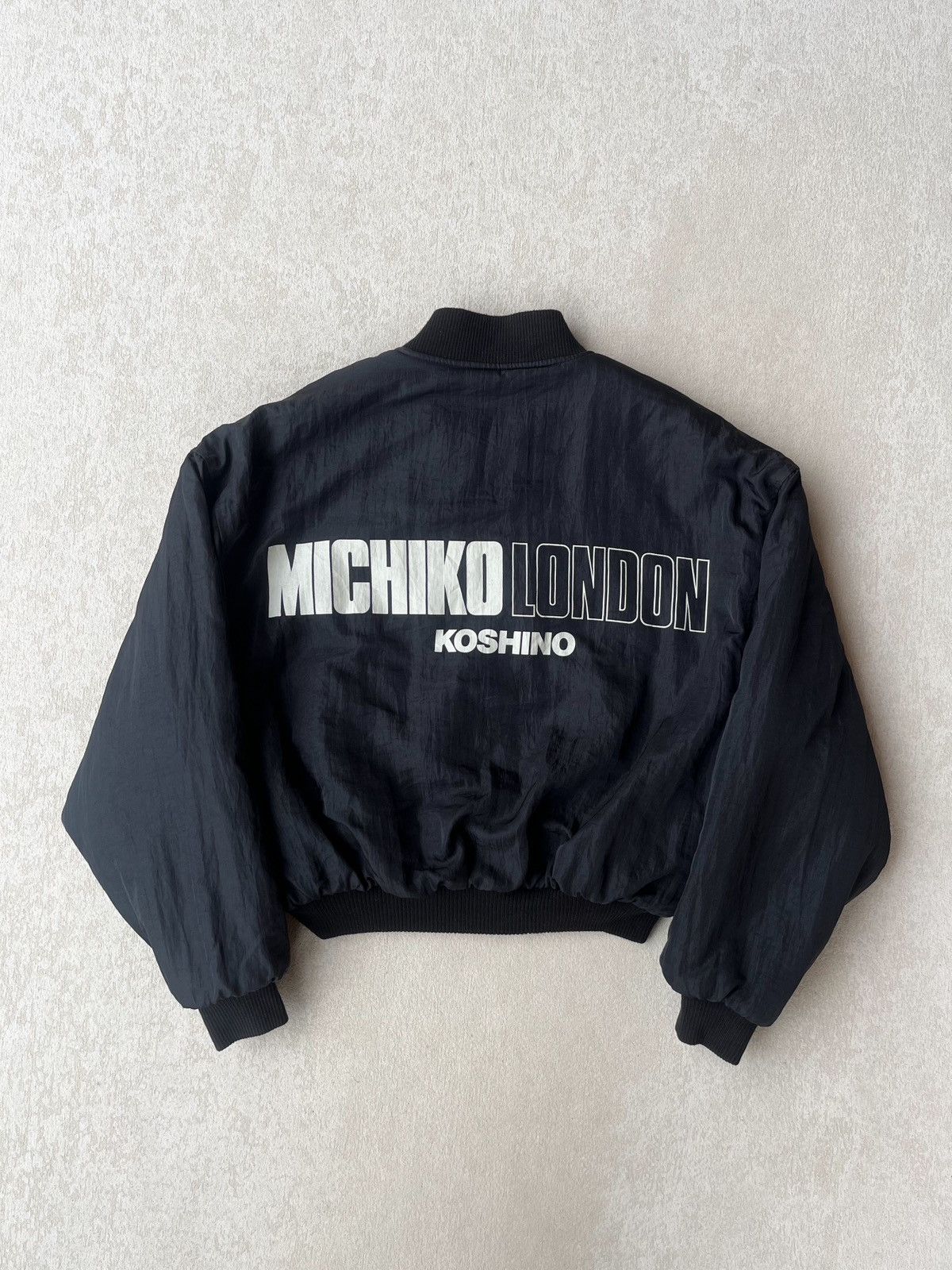 Michiko Koshino London 00’s Michiko Koshino Mohair Bomber Jacket Size US XL / EU 56 / 4 - 1 Thumbnail