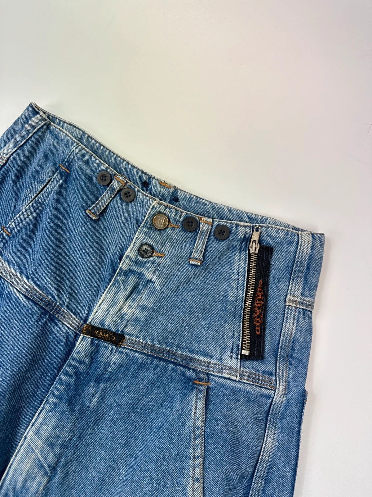 Marithe + Francois Girbaud Marithé + François Girbaud 80’s High Waisted Wide Legs Size US 32 / EU 48 - 6 Thumbnail