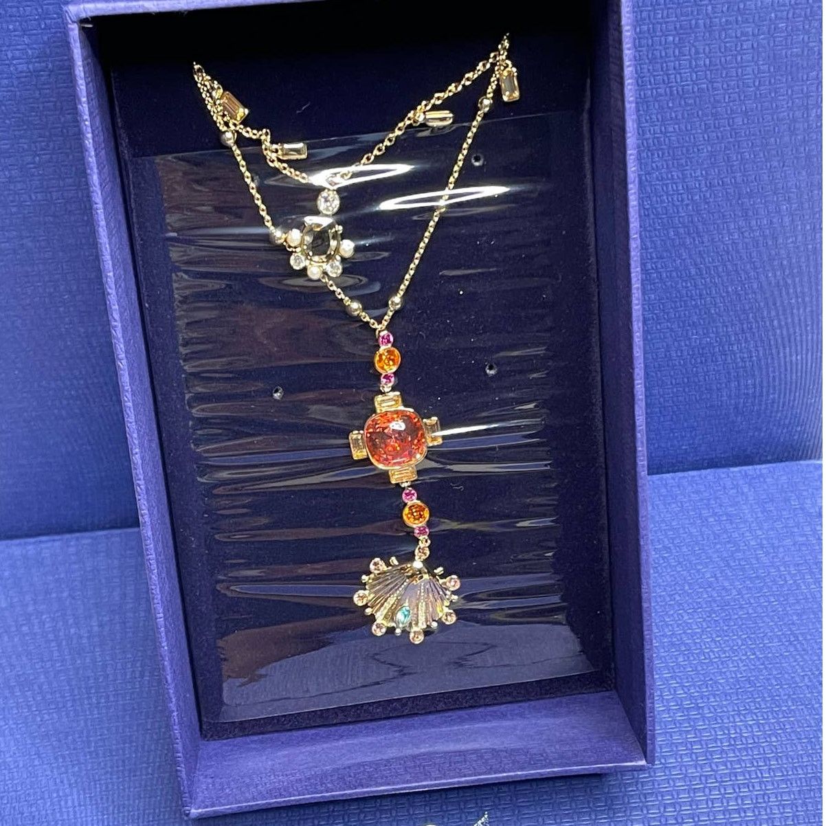 Swarovski Swarovski Lucky Goddess Layered Double Necklace Size ONE SIZE - 2 Thumbnail