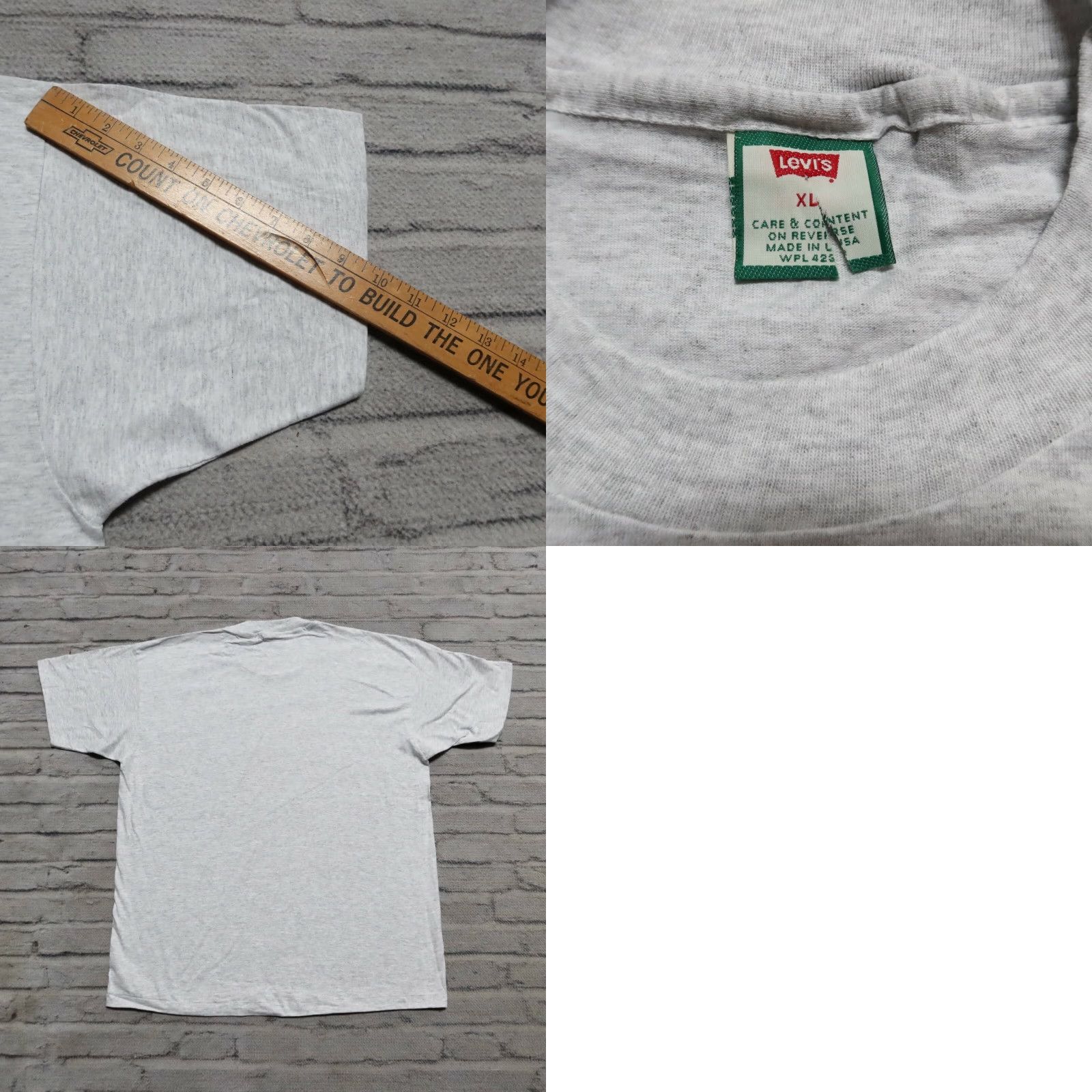 Levi's VINTAGE Levi's Shirt Men XL Heather Deadstock Weathered Cowboy 90s Mens Size US XL / EU 56 / 4 - 8 Thumbnail