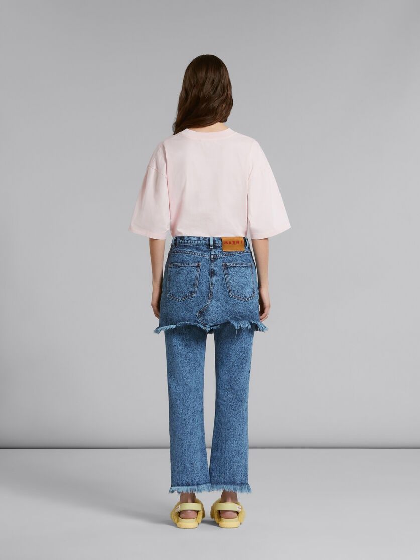 Marni o1w1db10824 Denim Trousers in Blue Size 27" / US 4 / IT 40 - 3 Thumbnail