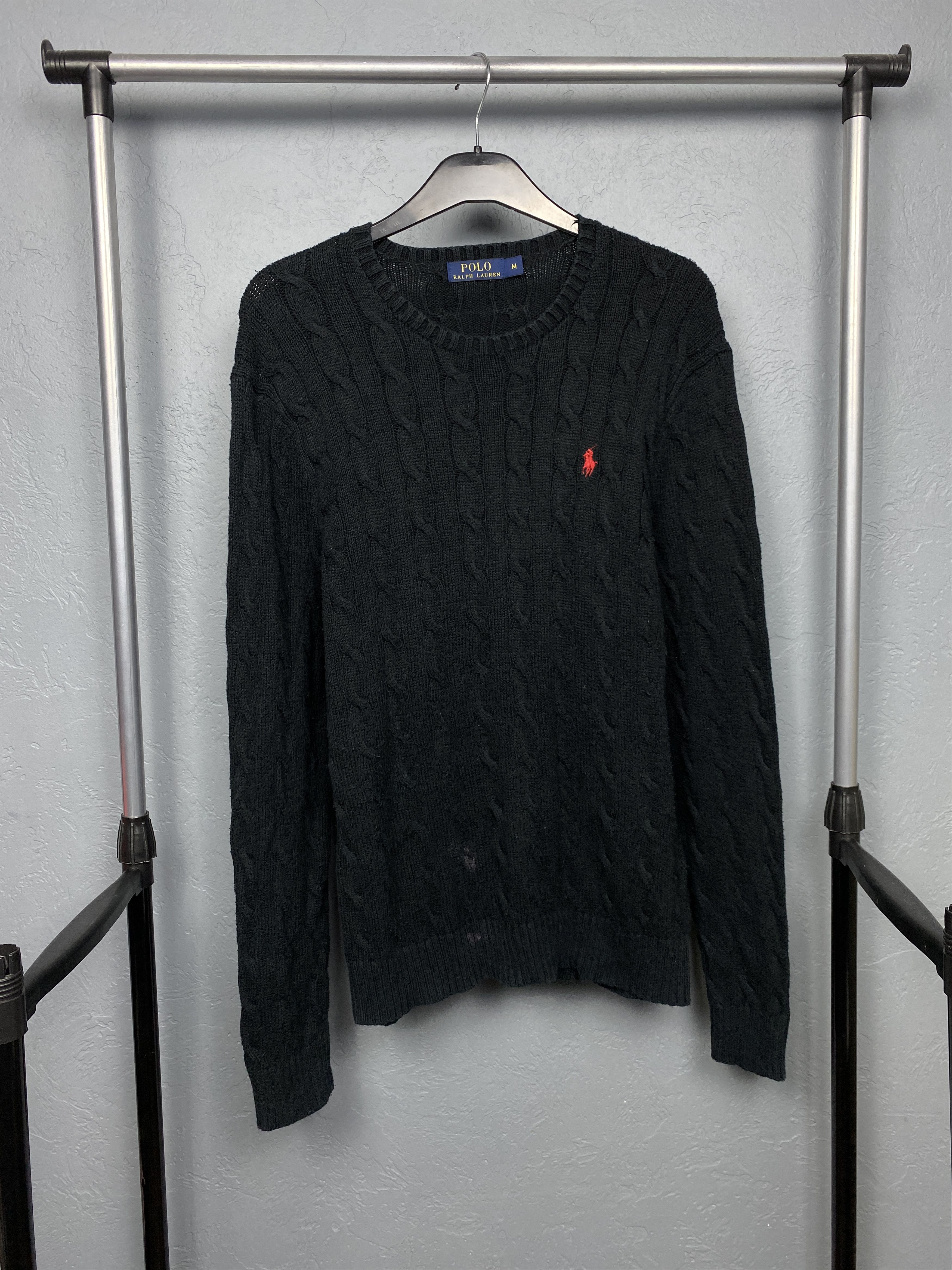 Polo Ralph Lauren × Ralph Lauren × Vintage Polo Ralph Lauren Vintage Mens Knit Sweater Size US M / EU 48-50 / 2 - 1 Thumbnail