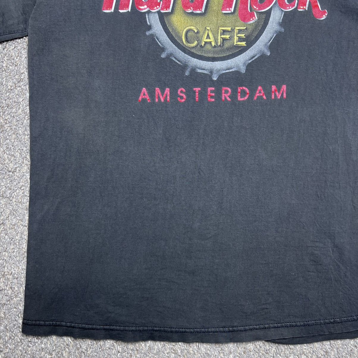Hard Rock Cafe Vintage 1990s Hard Rock Cafe Amsterdam Graphic T-Shirt Sz M Size US M / EU 48-50 / 2 - 10 Thumbnail