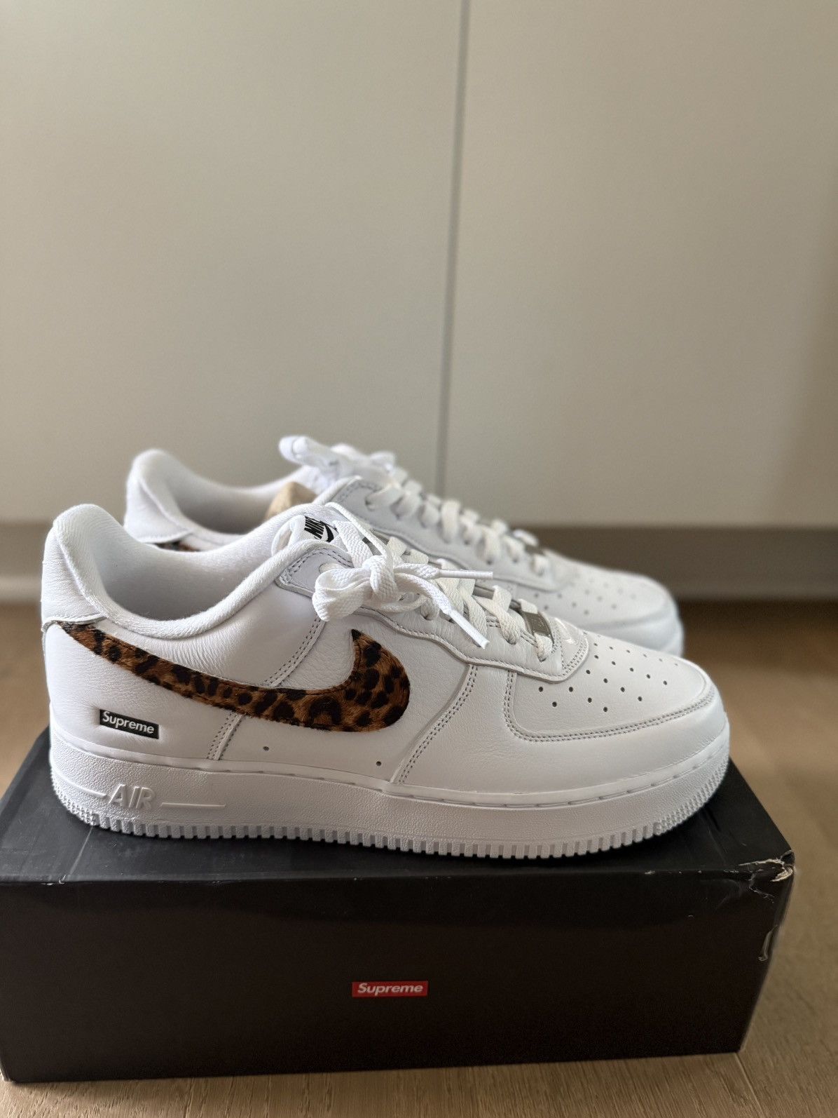 GOODENOUGH × Supreme Nike Supreme Air Force 1 x GOODENOUGH White/size 11 DS New Size US 11 / EU 44 - 5 Thumbnail