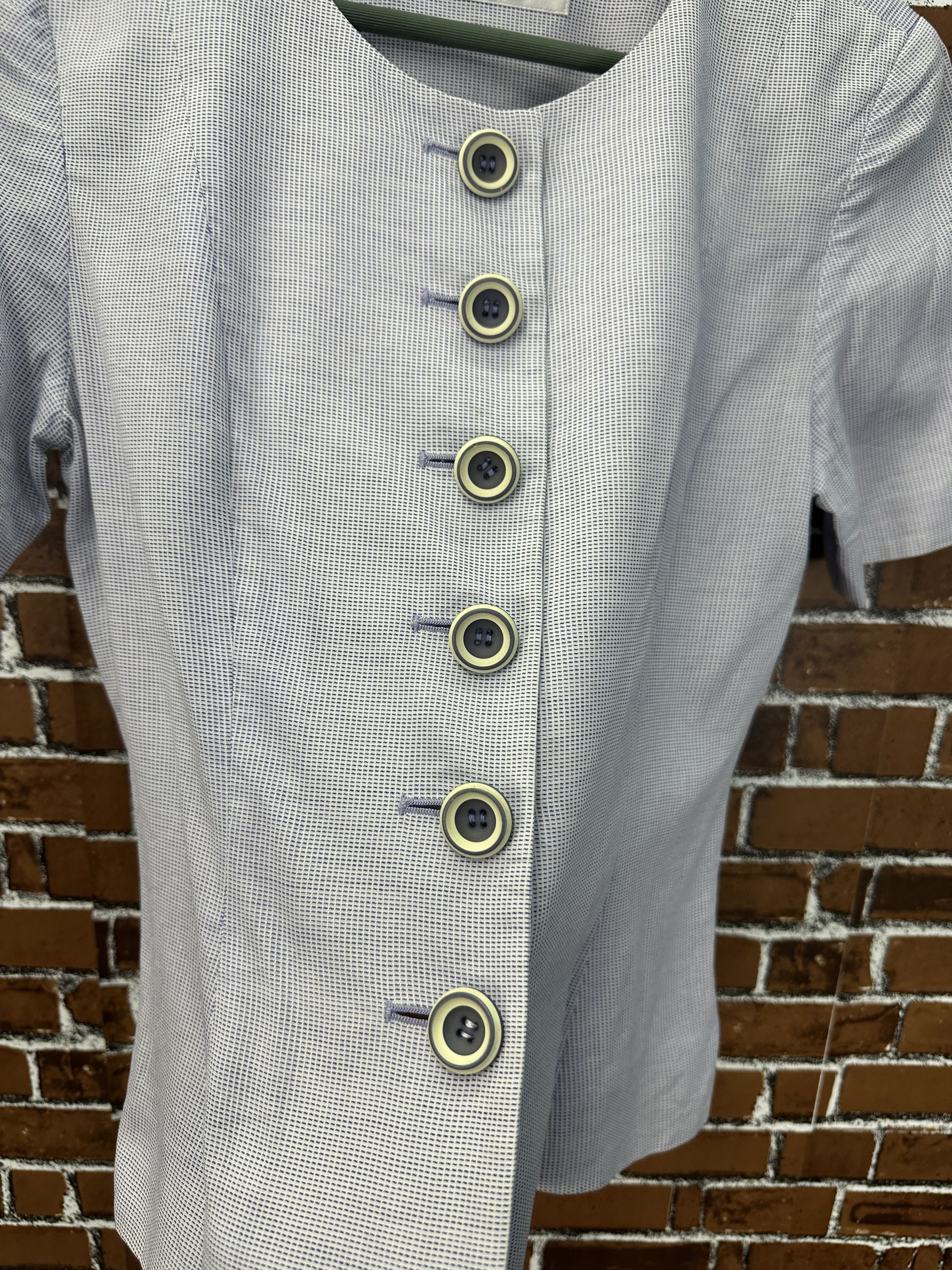 Yves Saint Laurent Yves Saint Laurent Button Crop Top VT11 Size XS / US 0-2 / IT 36-38 - 3 Thumbnail