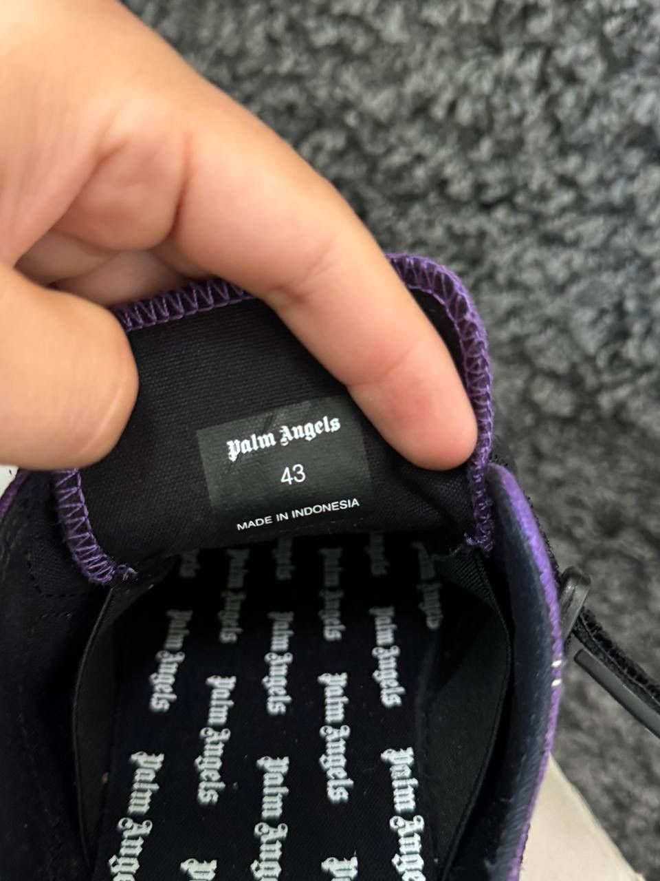Palm Angels Palm Angels Vulcanized Purple Canvas Size US 9 / EU 42 - 7 Thumbnail