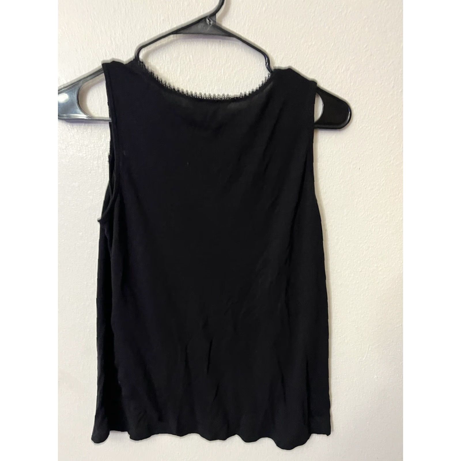 H&M H&M Tank Women S Black Cotton Sleeveless Pullover Casual Tank Top Womens Size S / US 4 / IT 40 - 3 Thumbnail