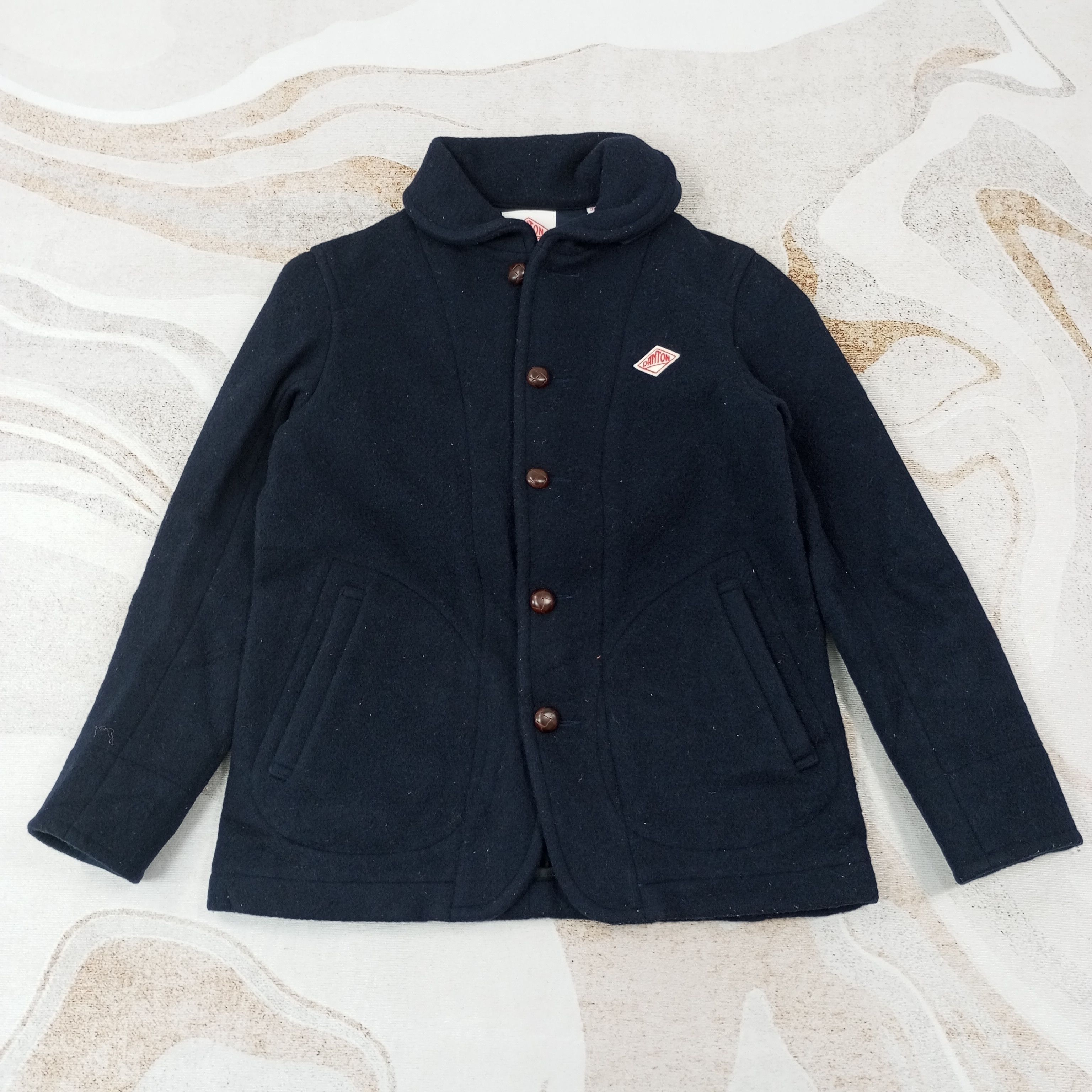 Danton Vintage Danton Vetements De Travail Jacket c229n18 Size US S / EU 44-46 / 1 - 1 Thumbnail