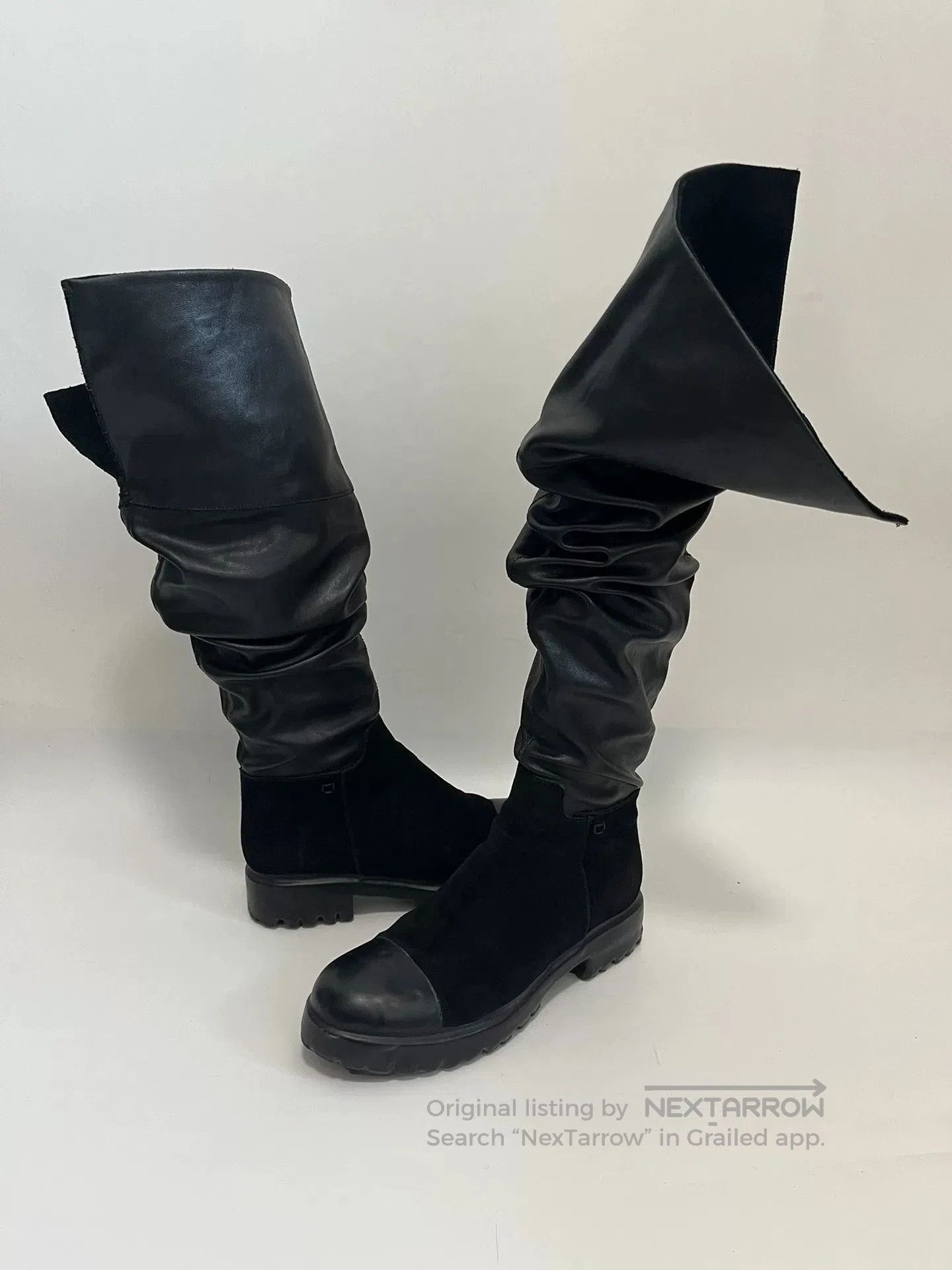 SALLE PRIVEE PRIVEE Italian High Boots 37. Size US 6 / IT 36 - 2 Thumbnail