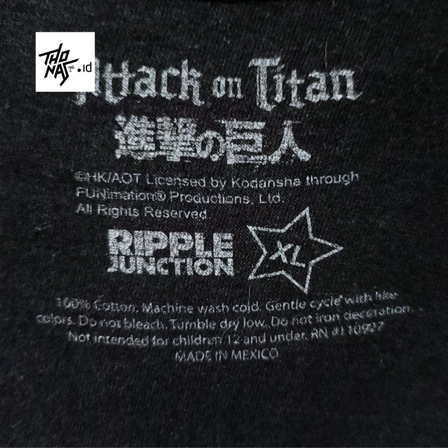 Anime Attack On Titan Season One Promo Anime Size US XL / EU 56 / 4 - 6 Thumbnail