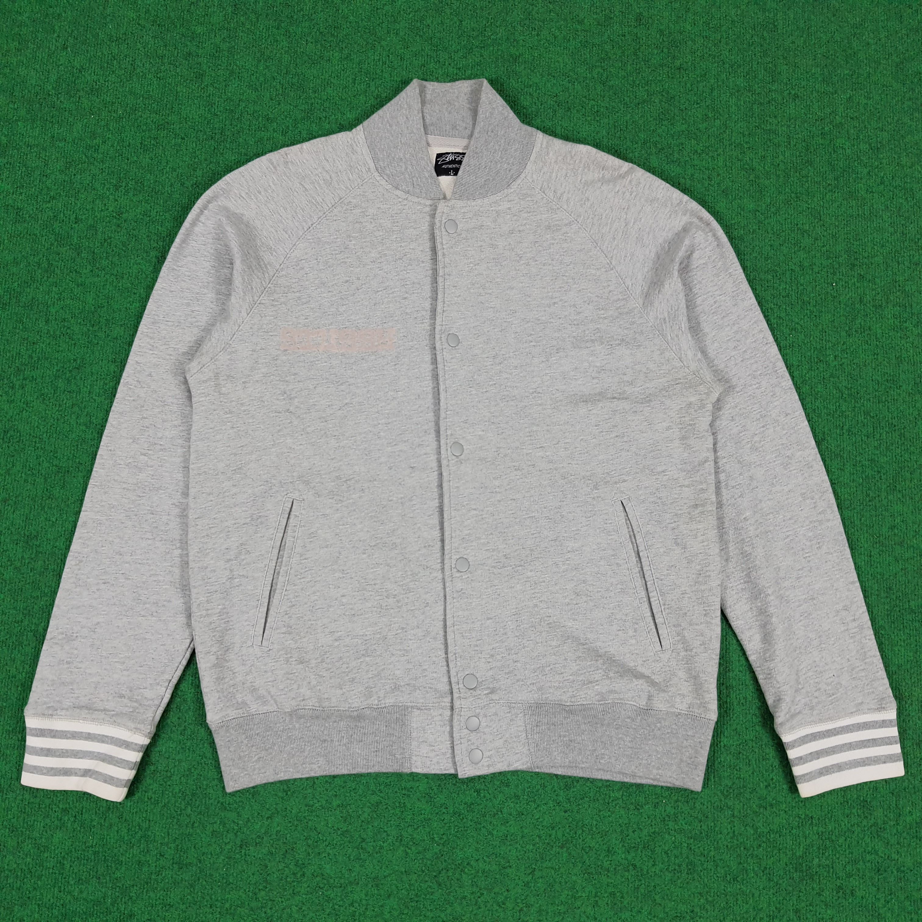 Stussy × Vintage Vintage Stussy Skateboards Streetwear Custom Logo Varsity Size US M / EU 48-50 / 2 - 3 Thumbnail