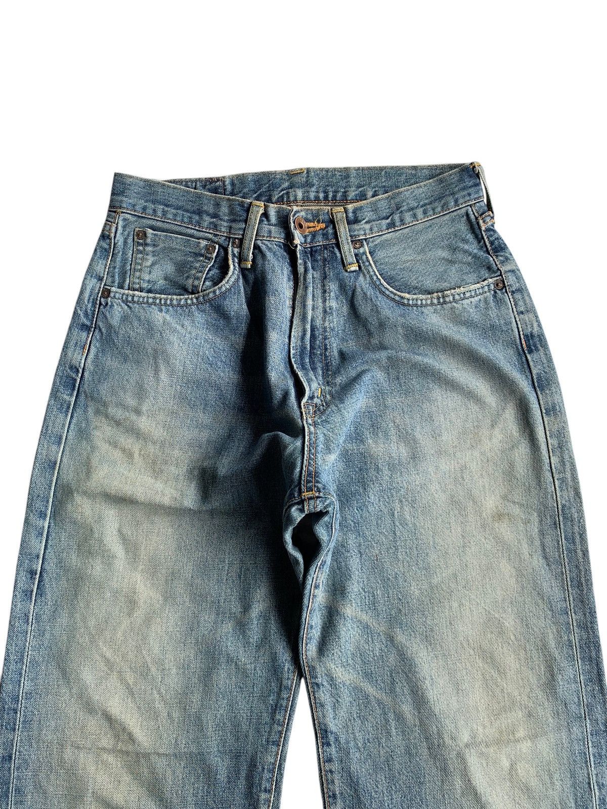 Edwin × If Six Was Nine × Kapital VINTAGE EDWIN 505 SELVEDGE BAGGY JAPANESE DISTRESSED DENIM🎌 Size US 28 / EU 44 - 7 Thumbnail