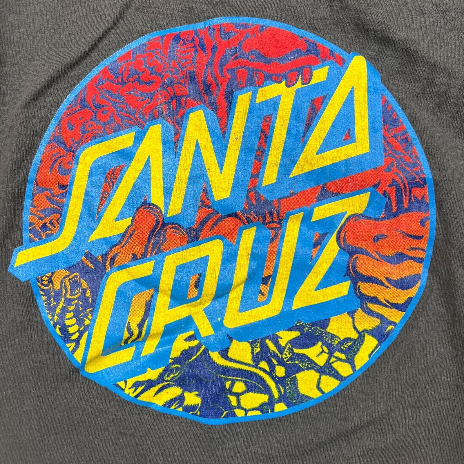 Santa Cruz Skateboards × Vintage Vintage Santa Cruz T Shirt Small Spell Out Short Sleeve Tee Size US S / EU 44-46 / 1 - 4 Thumbnail