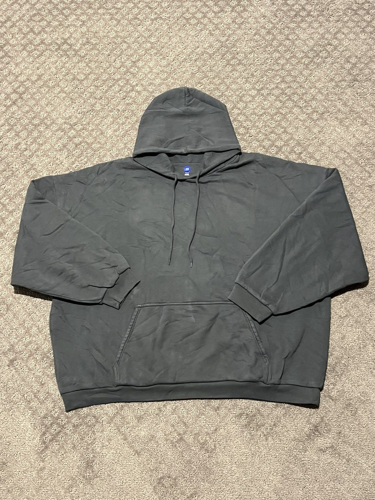 Yeezy x Gap Unreleased Dark Grey Hoodie Size XL