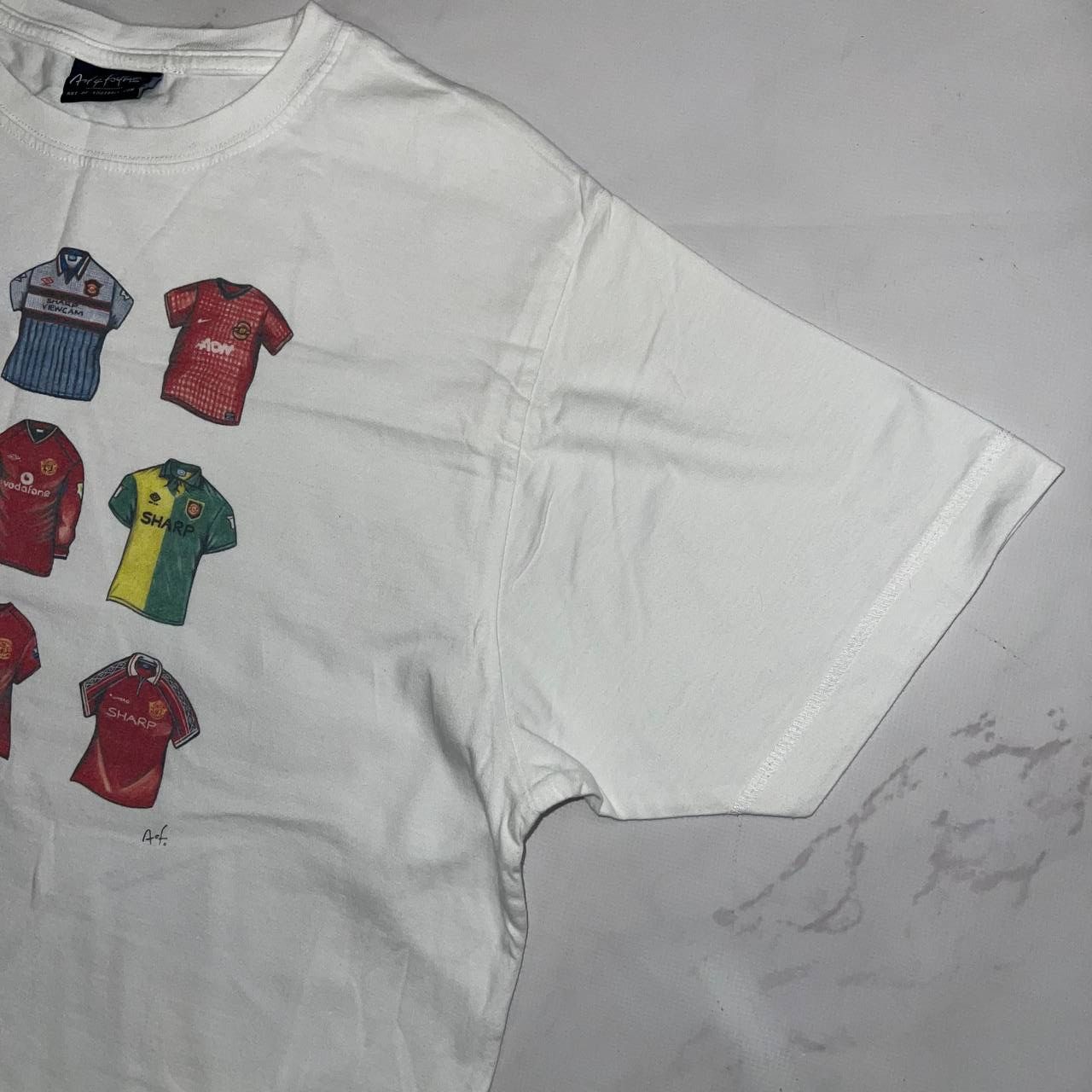 Vintage Vintage Vintage Art Of Football Manchester rare T Shirt 90's Size US XL / EU 56 / 4 - 6 Thumbnail