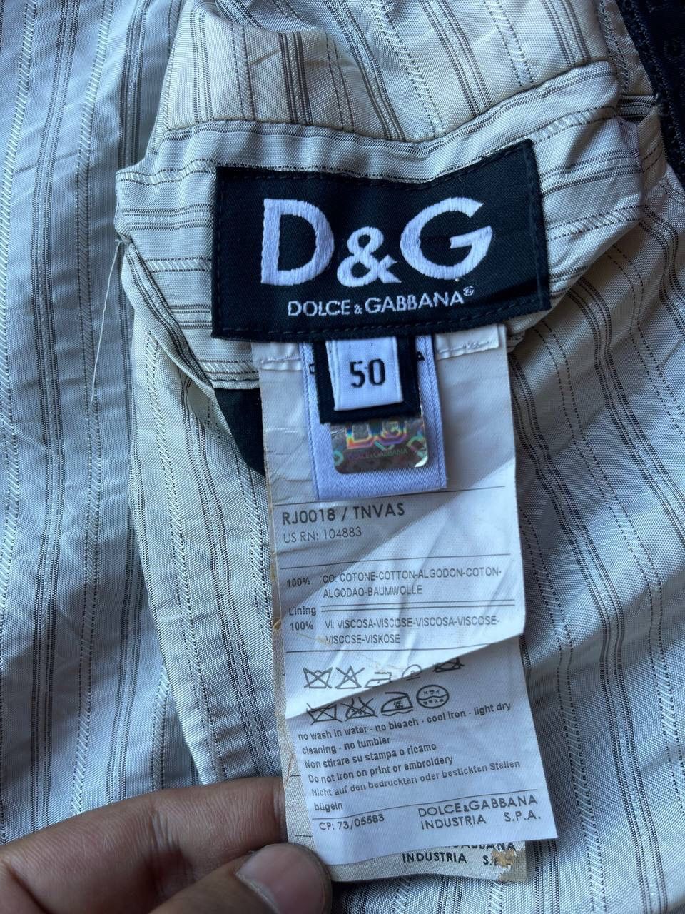 Dolce & Gabbana VINTAGE DOLCE&GABBANA VALVET JACKET Size US M / EU 48-50 / 2 - 3 Thumbnail