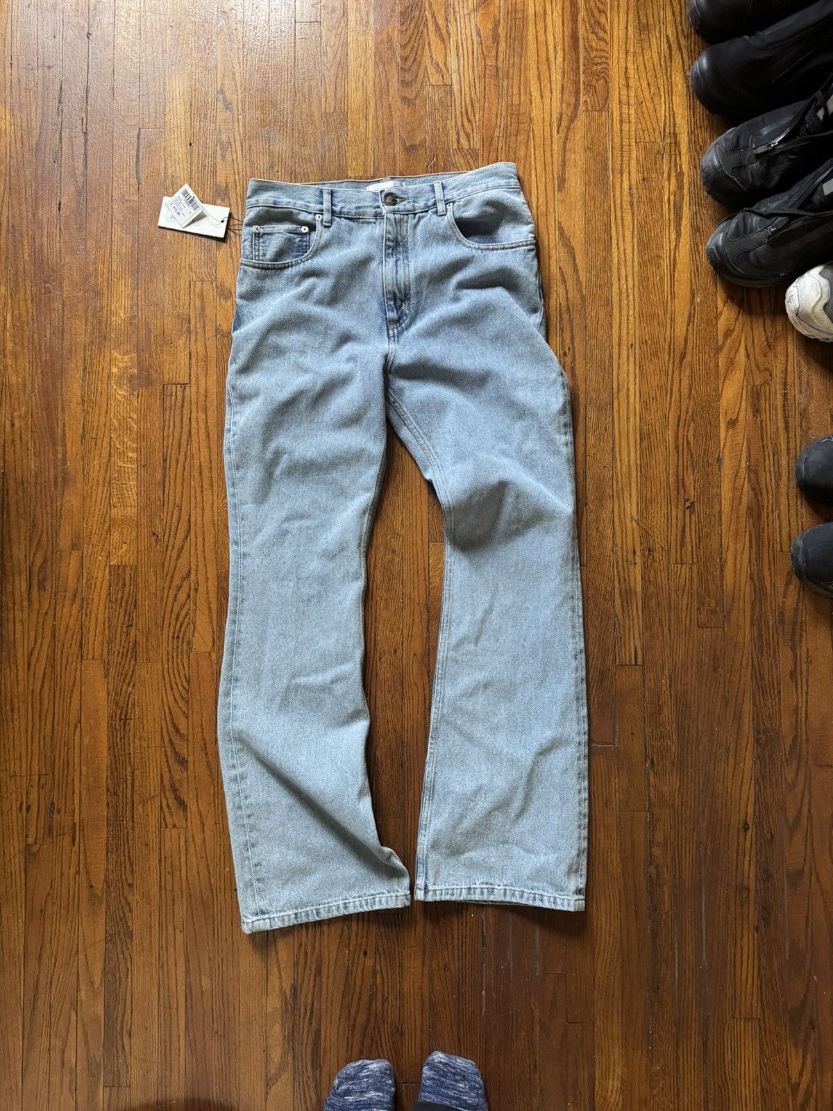Ernest W. Baker Ernest W. Baker Light Blue Flare Denim Size US 30 / EU 46 - 1 Thumbnail