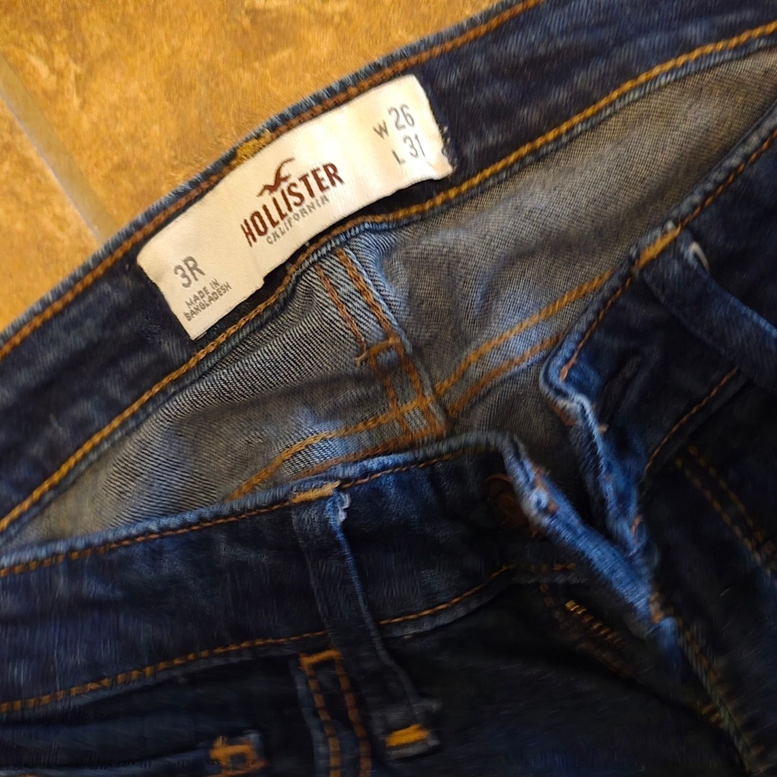 Hollister Dark Denim | HOLLISTER | Reg Skinny Jean Size 26" / US 2 / IT 38 - 3 Thumbnail