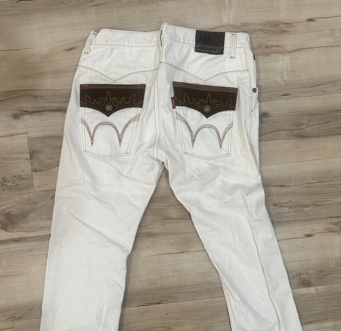 Edwin Edwin White Jeans Cowboy Size 36 Size US 36 / EU 52 - 2 Thumbnail