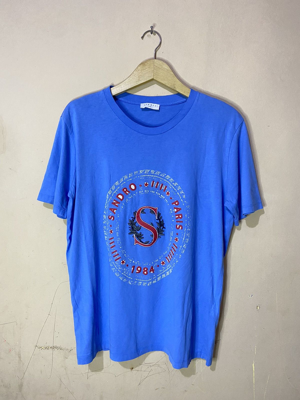 Sandro Sandro Paris Tshirt Size US M / EU 48-50 / 2 - 1 Thumbnail