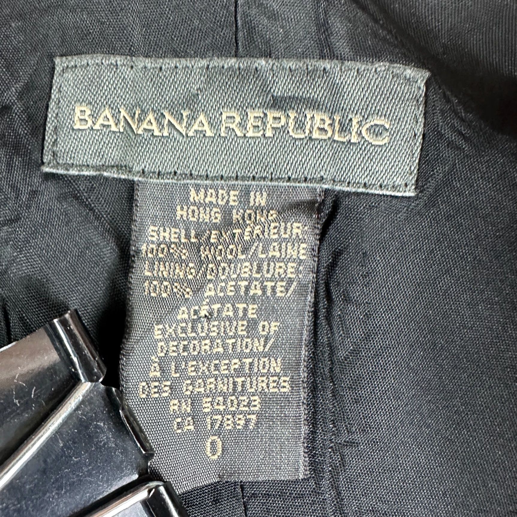 Banana Republic Banana Republic Skirt Womens 0 Pencil Gray Wool Lined Zipper Vintage No Size 25" / US 0 / IT 36 - 4 Thumbnail