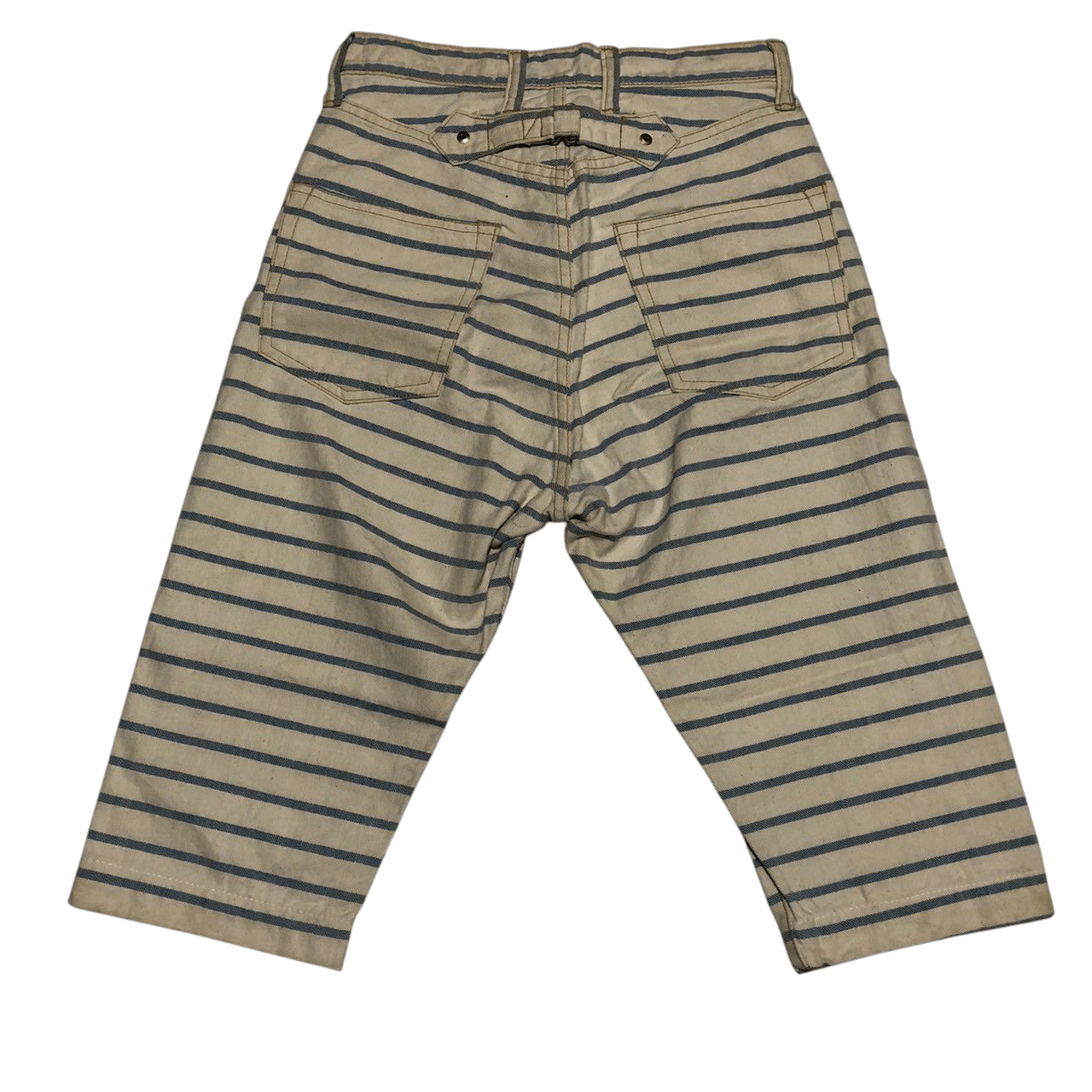 Kapital Kapital Striped Cropped Denim Pants Size US 28 / EU 44 - 4 Thumbnail