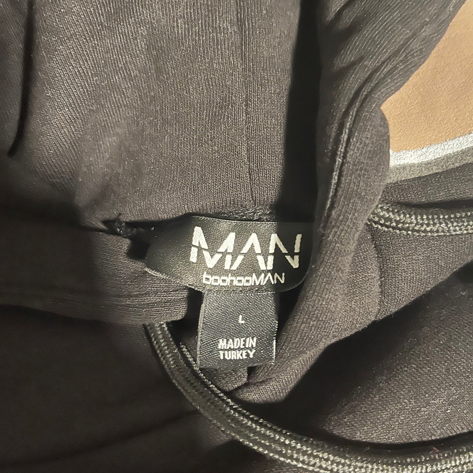 Other Boohooman Oversized Black Pink Blue Cream Hoodie Size US L / EU 52-54 / 3 - 3 Thumbnail