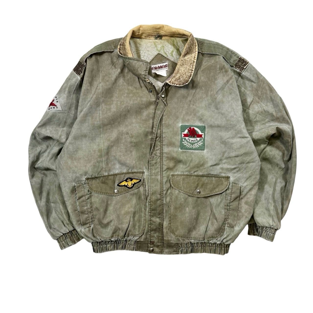 Vintage Vintage 90s Olmos Button Up Light Jacket Size US XL / EU 56 / 4 - 1 Thumbnail