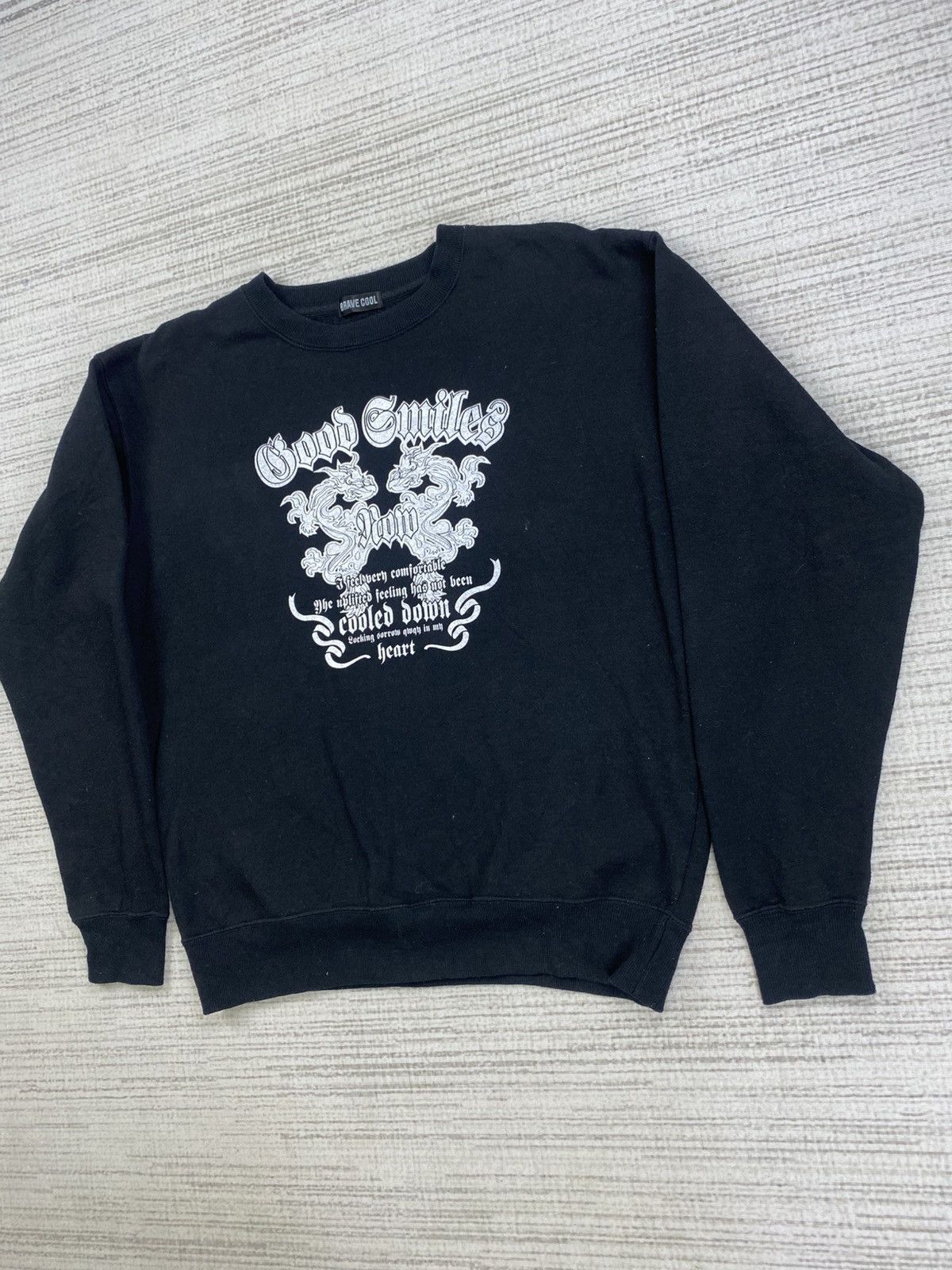 Dragonfly × Hysteric Glamour × Vintage Vintage Brave Cool Big Logo Dragonfly Japanese Sweatshirt Size US M / EU 48-50 / 2 - 4 Thumbnail