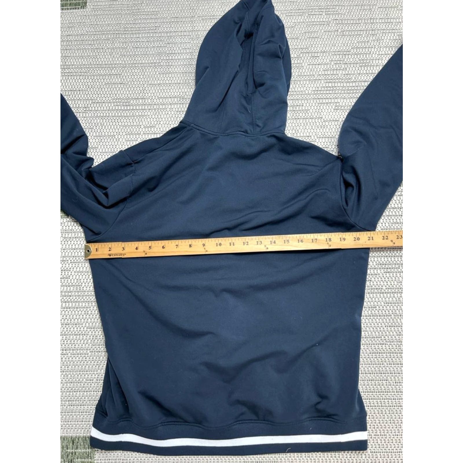 Nike Nike Dri-Fit Jacket Womens Large Blue Full Zip Hooded Athletic Sweatshirt? Size L / US 10 / IT 46 - 5 Thumbnail