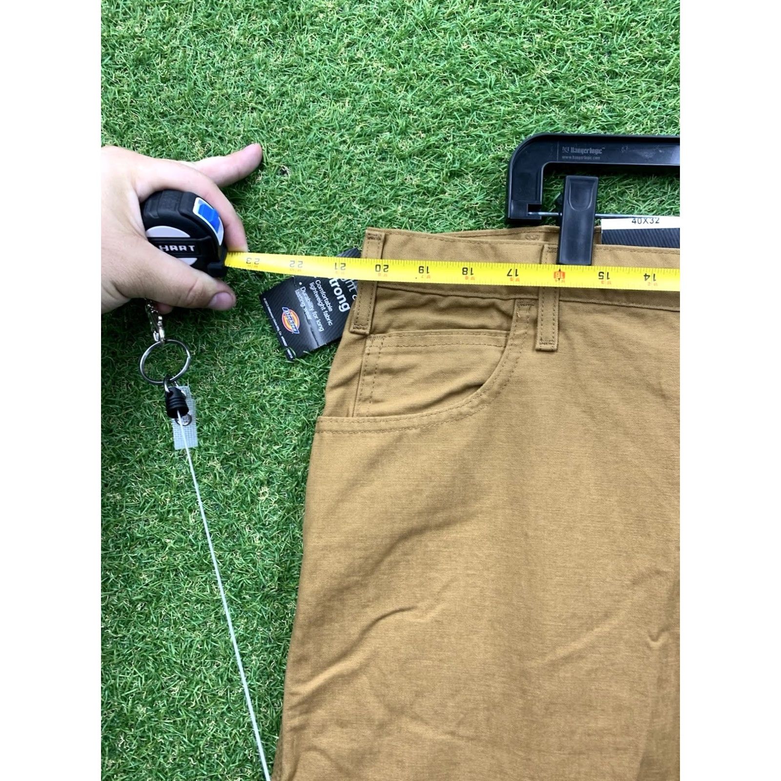 Dickies Dickies Work Pants Mens 40x32 Relaxed Fit Carpenter Style Cotton NWT Brown Duck Jeans Pants Dickies 1939 40 Regular Brown Duck Mens jeans Size US 40 / EU 56 - 3 Thumbnail