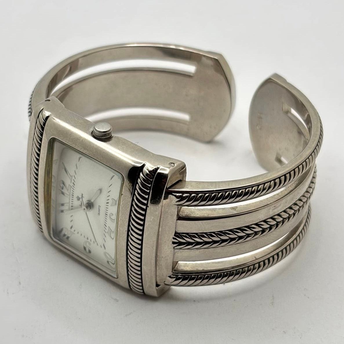 Other Vintage Silver Bangle Watch Size ONE SIZE - 3 Thumbnail