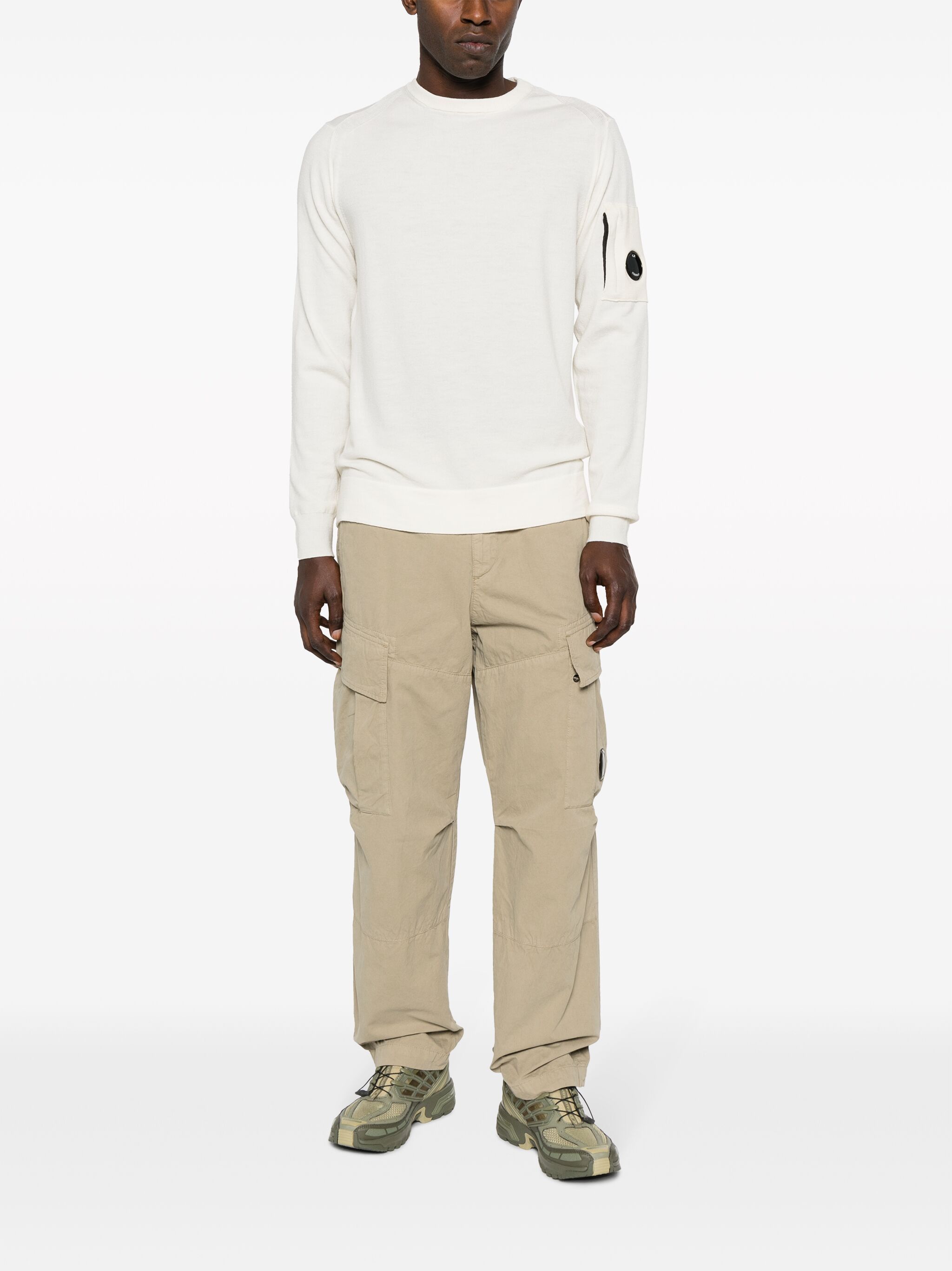 C.P. Company o1y1224 Cargo Pant in Beige Size US 28 / EU 44 - 2 Thumbnail
