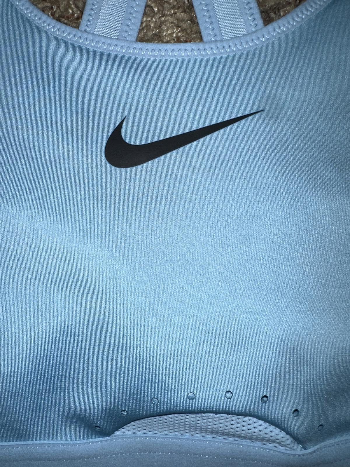 Nike Nike Dri-Fit High-Support Non-Padded Sports Bra Size ONE SIZE - 2 Thumbnail