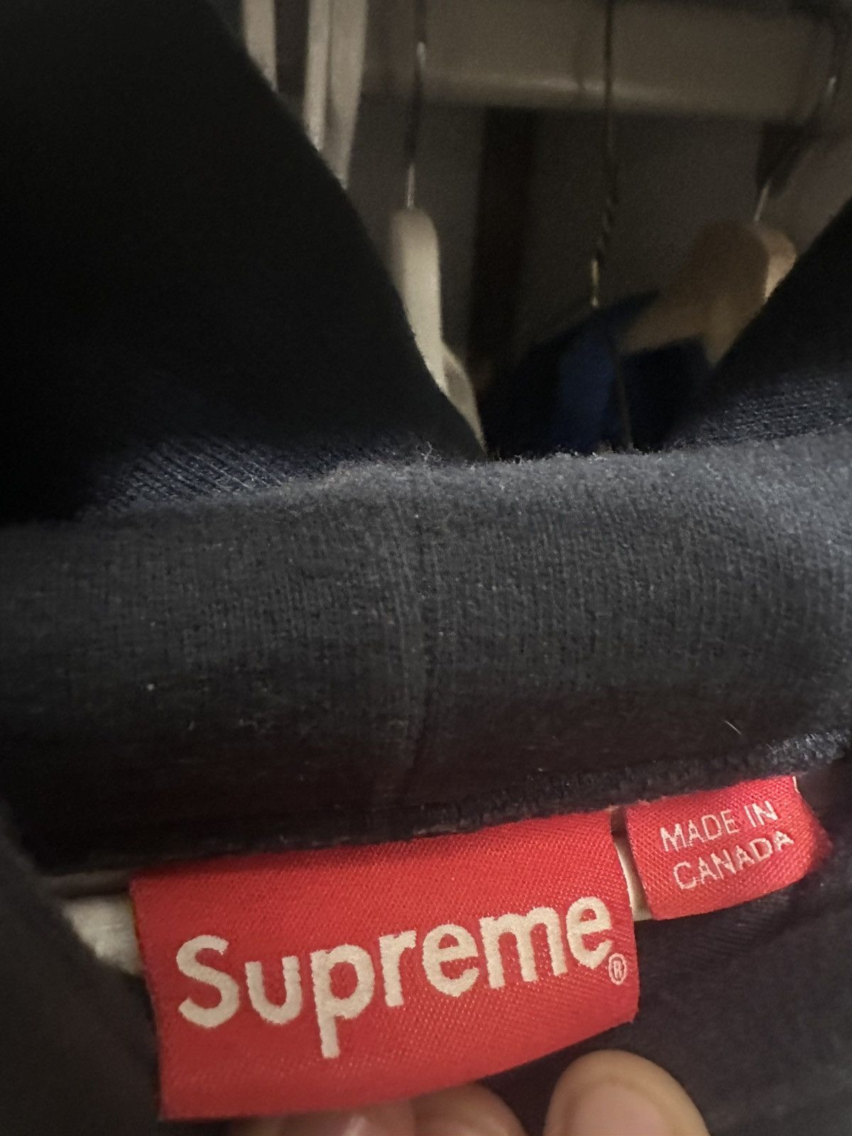 Supreme SUPREME BLOCKED HOODIE FW/17 Size US XL / EU 56 / 4 - 3 Thumbnail